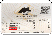 Winning Ticket Magnum First Prize mbox - 14 April 2021